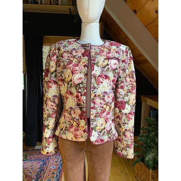 Quilt Coat Vintage Floral - Picture 8 of 8